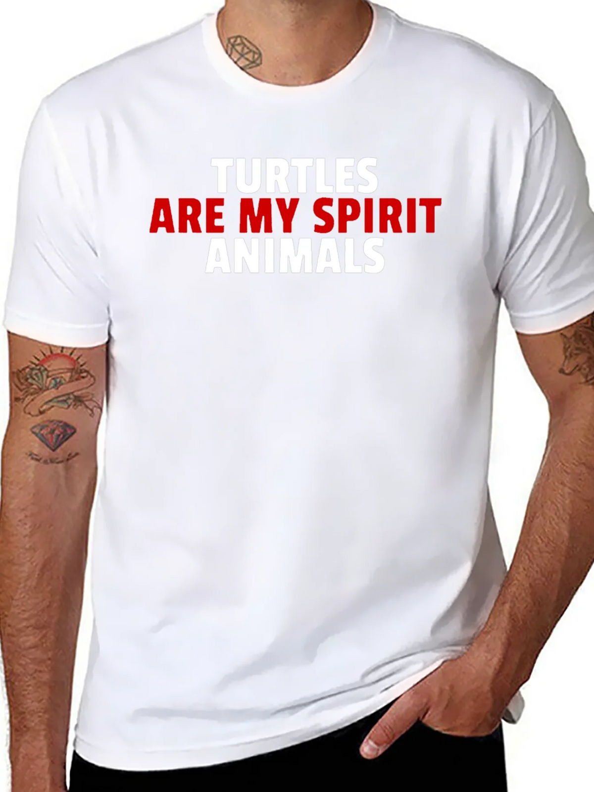 Turtles Are My Spirit Animals Graphic T-Shirt
