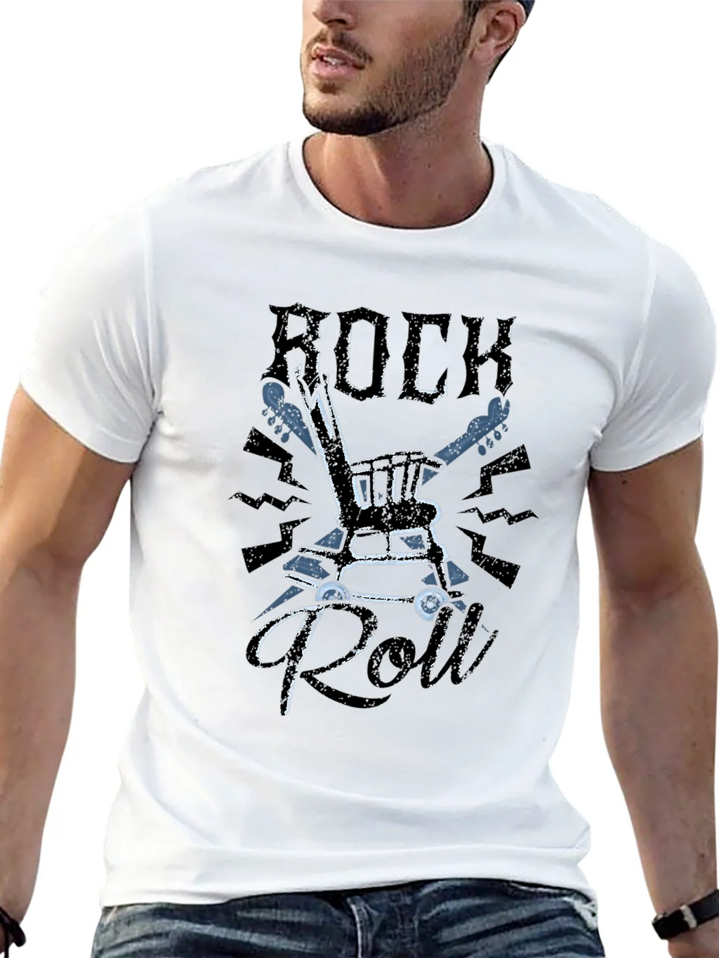 Rock and Roll Guitar T-Shirt