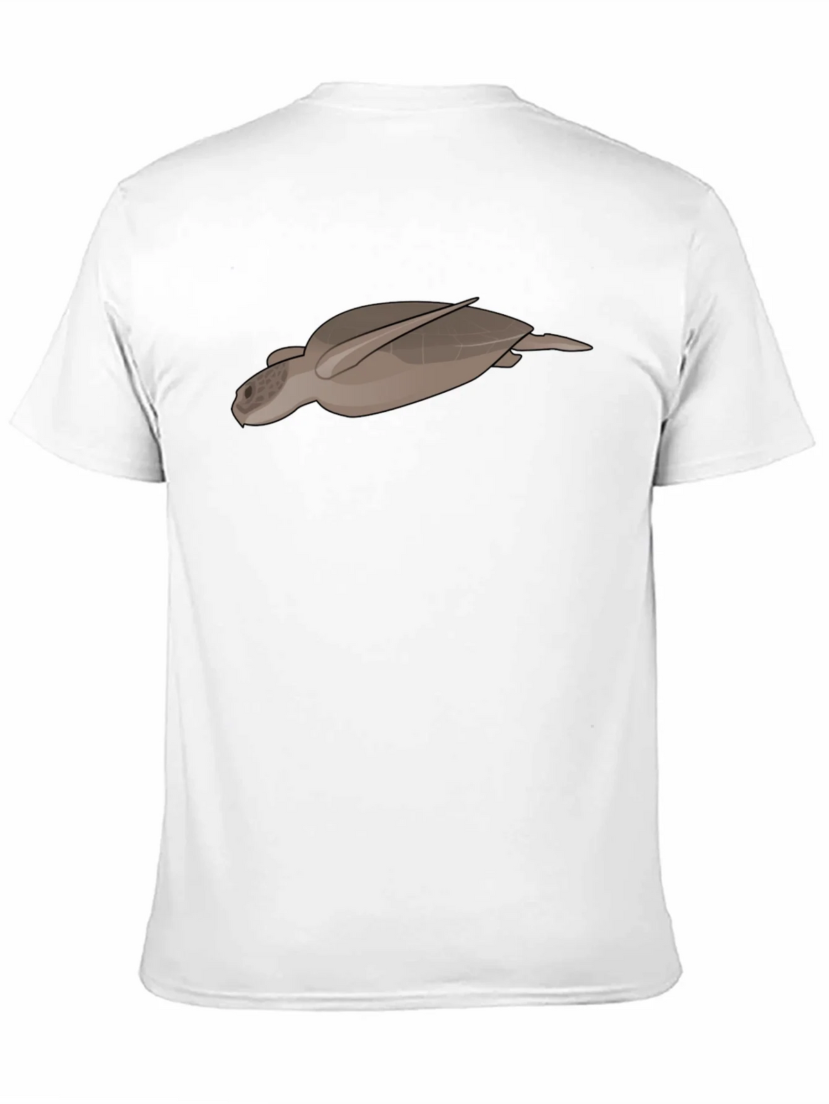 Sea Turtle Graphic Tee - Black Casual T-Shirt