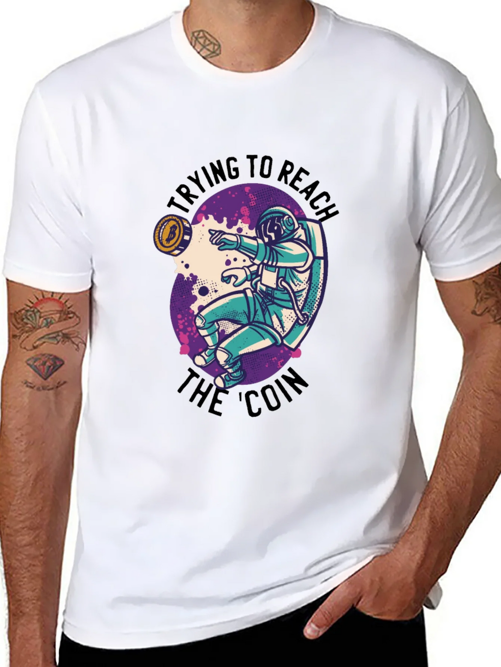 Reach the Coin Graphic Tee