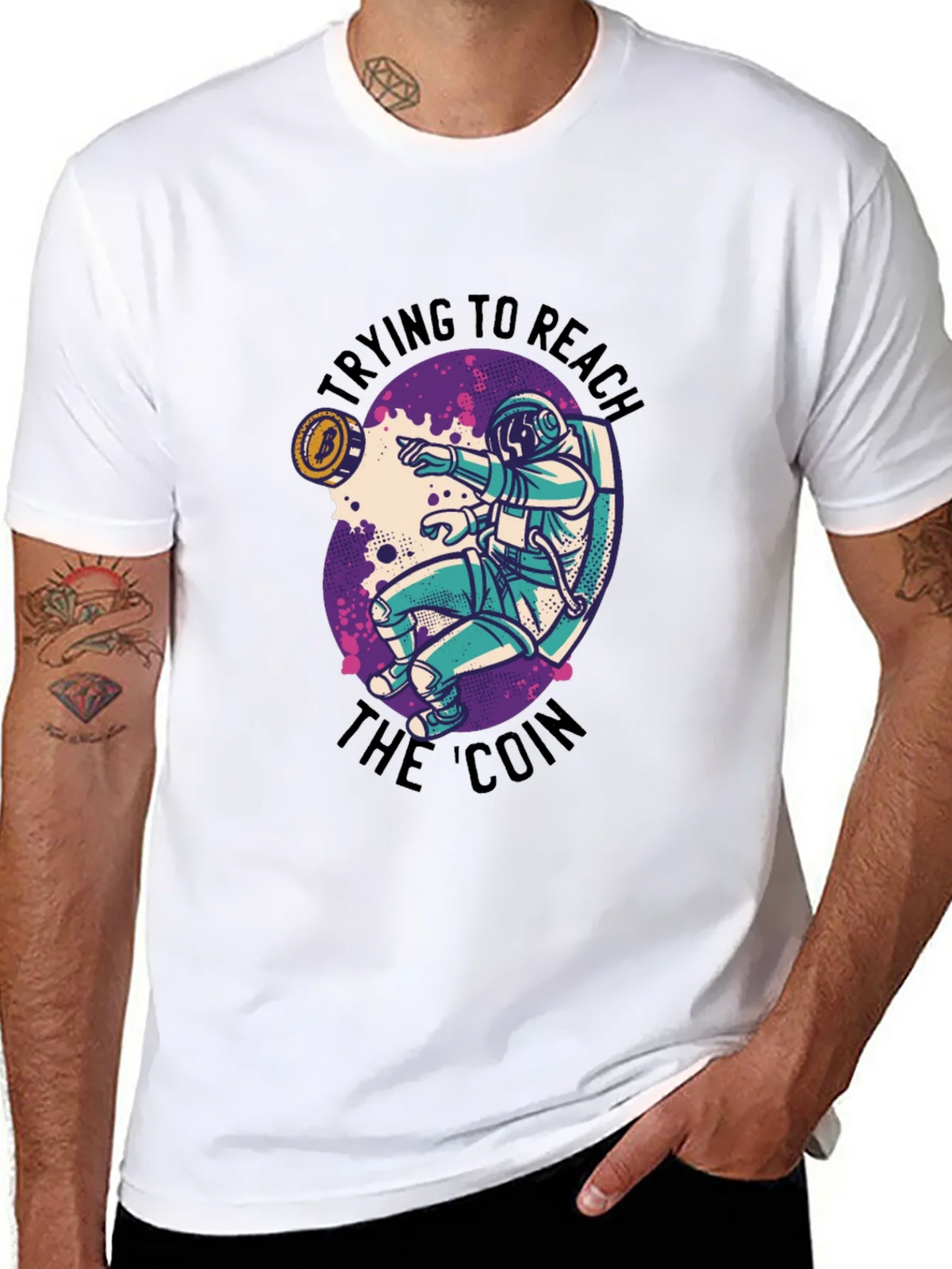 Reach the Coin Graphic Tee