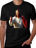 Jesus I Want You Black T-Shirt