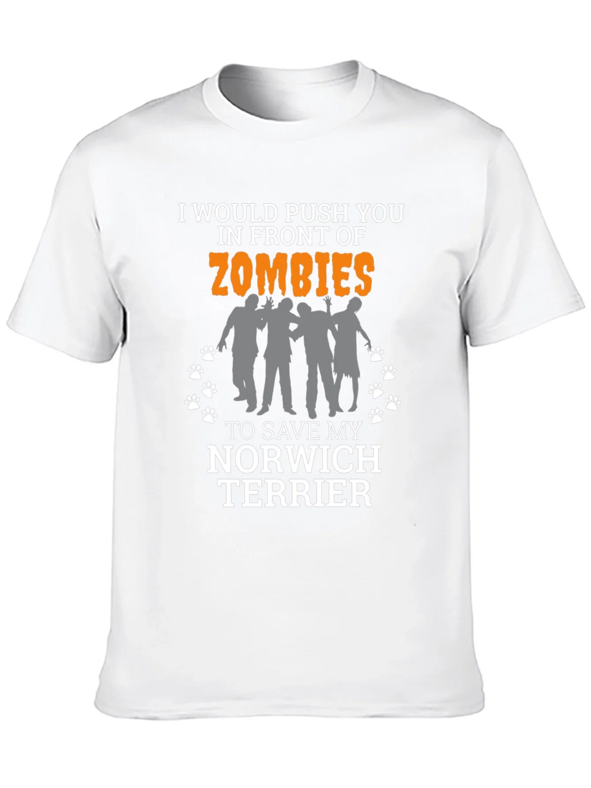 Zombie Norwich Terrier T-Shirt