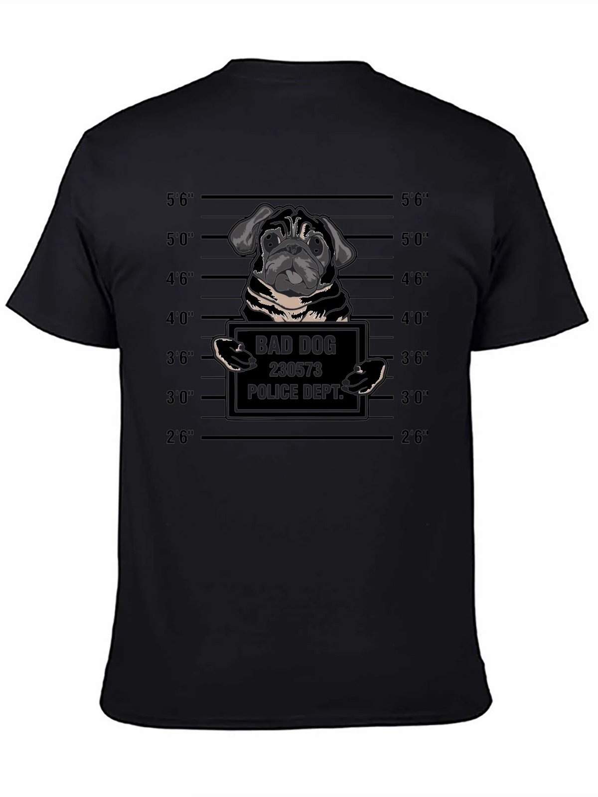 Bad Dog Mugshot Graphic Tee