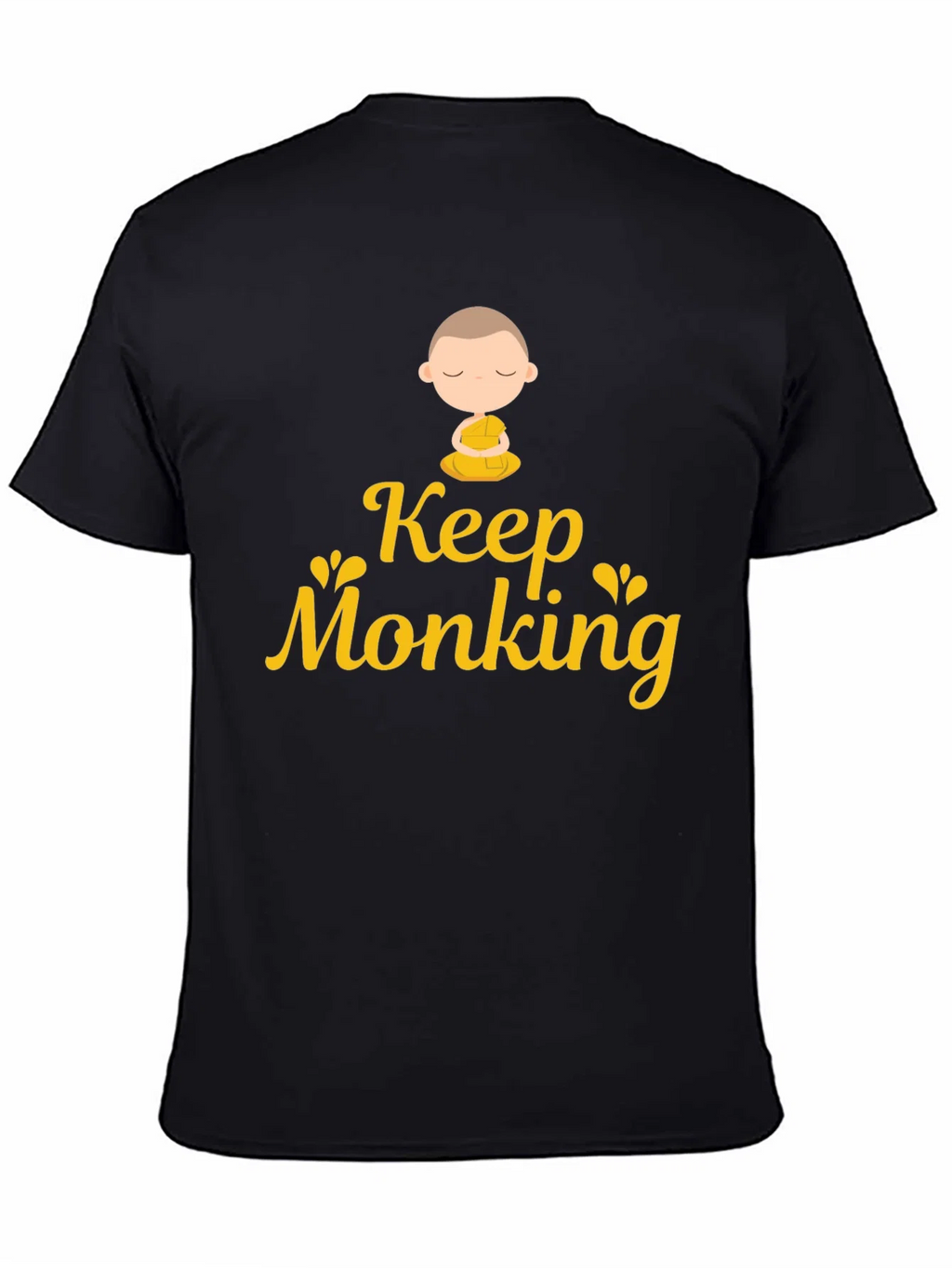 Keep Monking T-Shirt - Funny Monk Design
