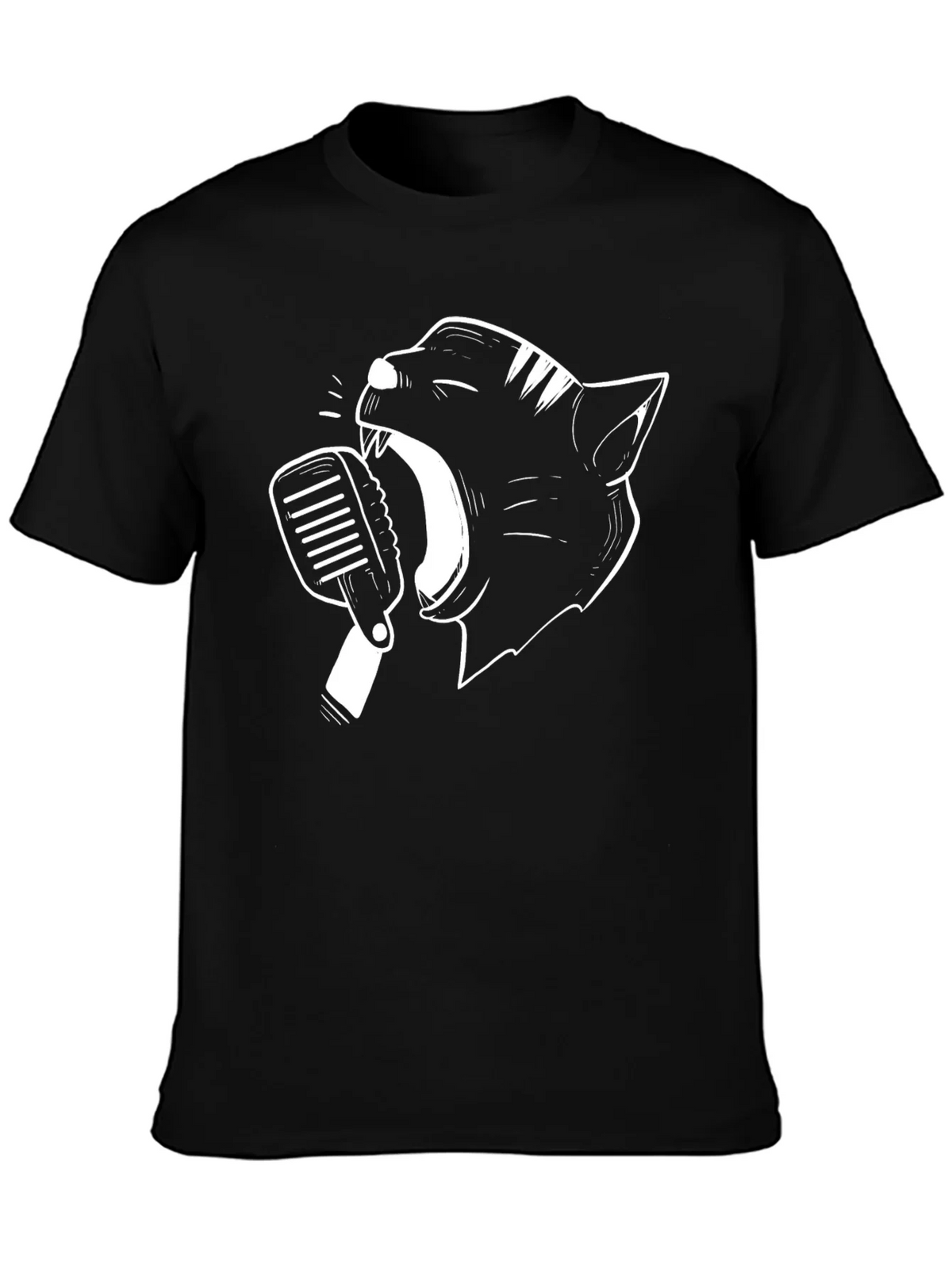 Black Panther Singer T-Shirt - Cool Graphic Tee