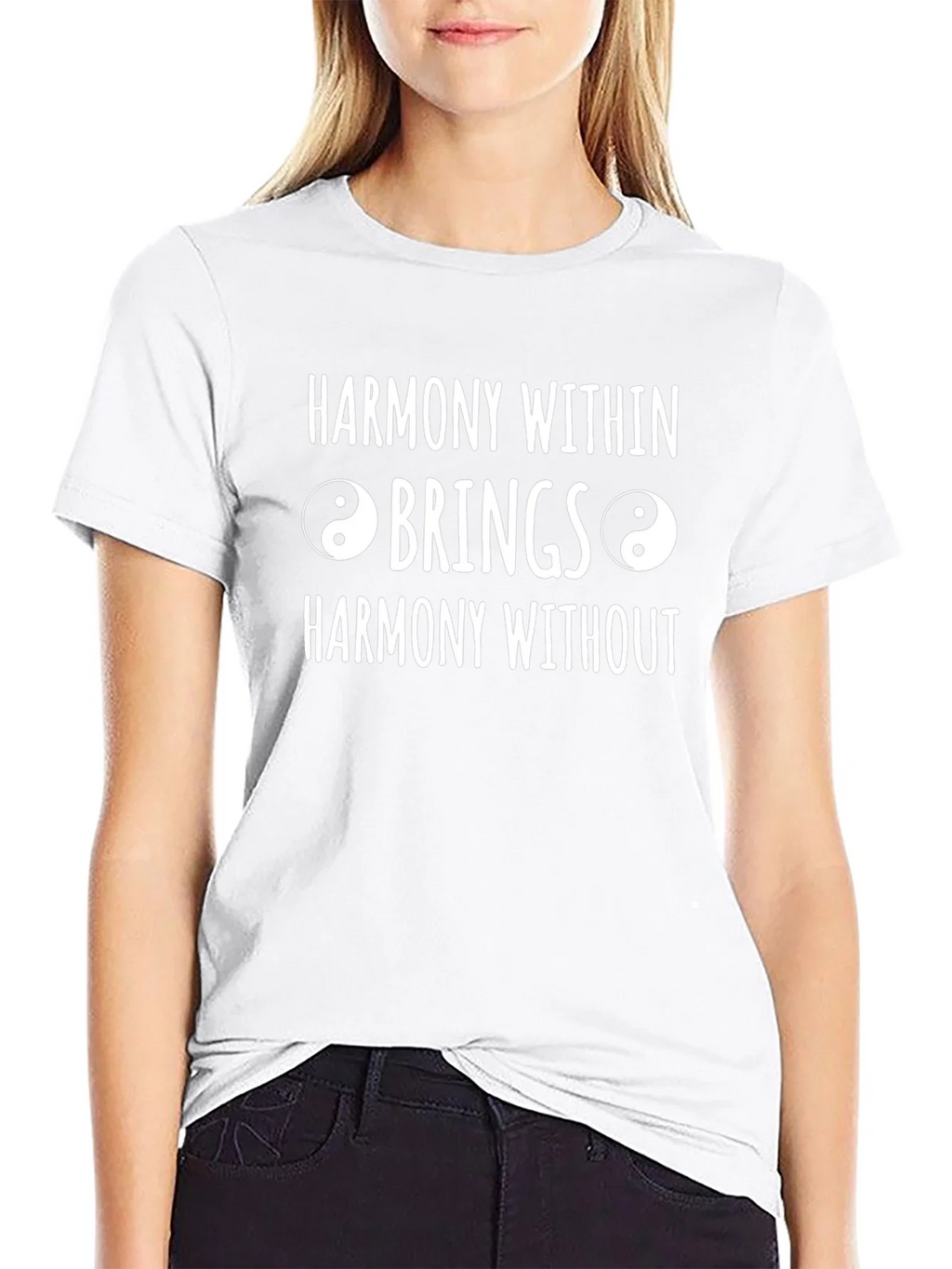 Harmony Within T-Shirt - Yin Yang Graphic Tee