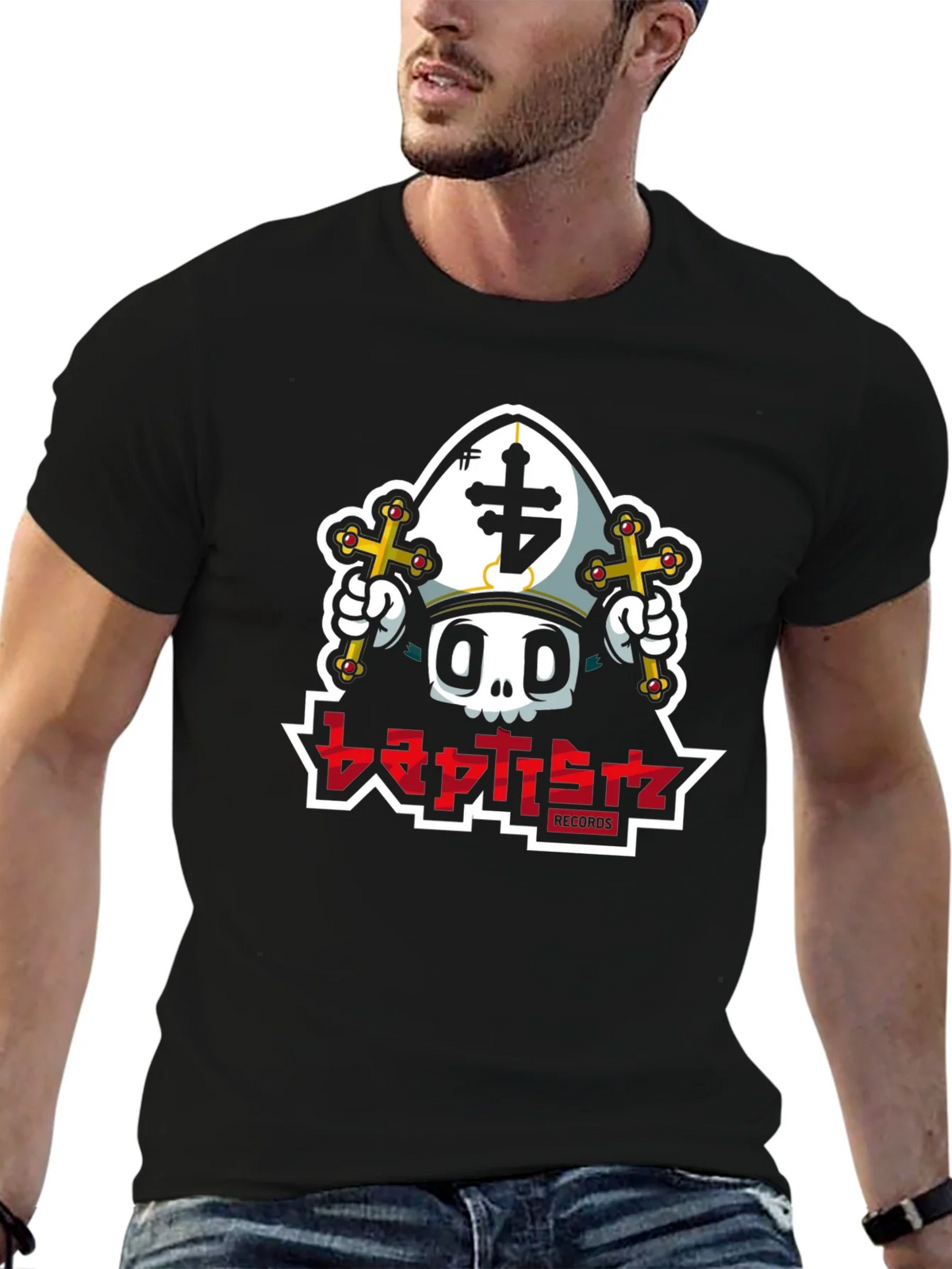 Baptizm Records Graphic T-Shirt