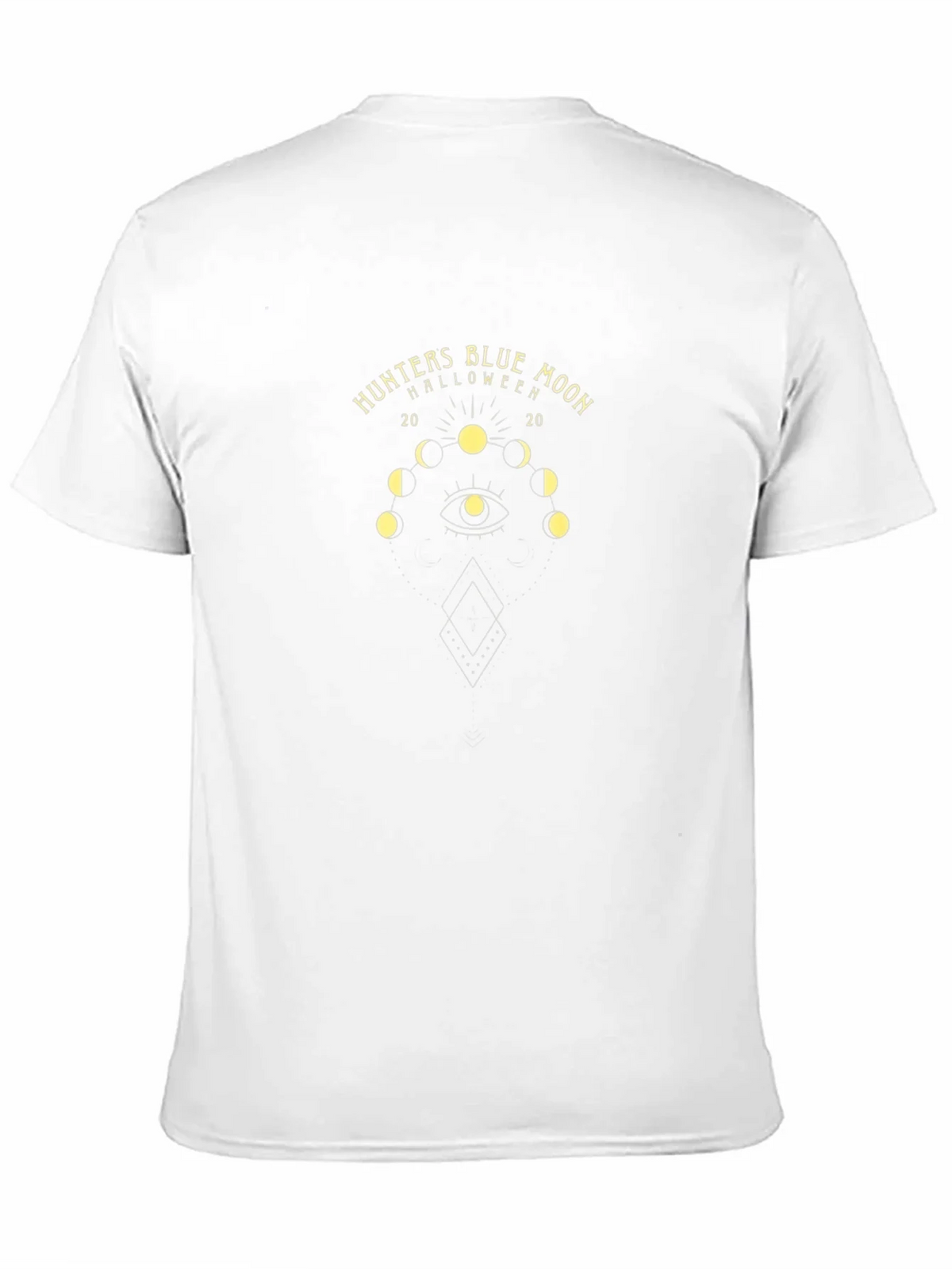 Hunters Blue Moon Halloween Graphic Tee - Black