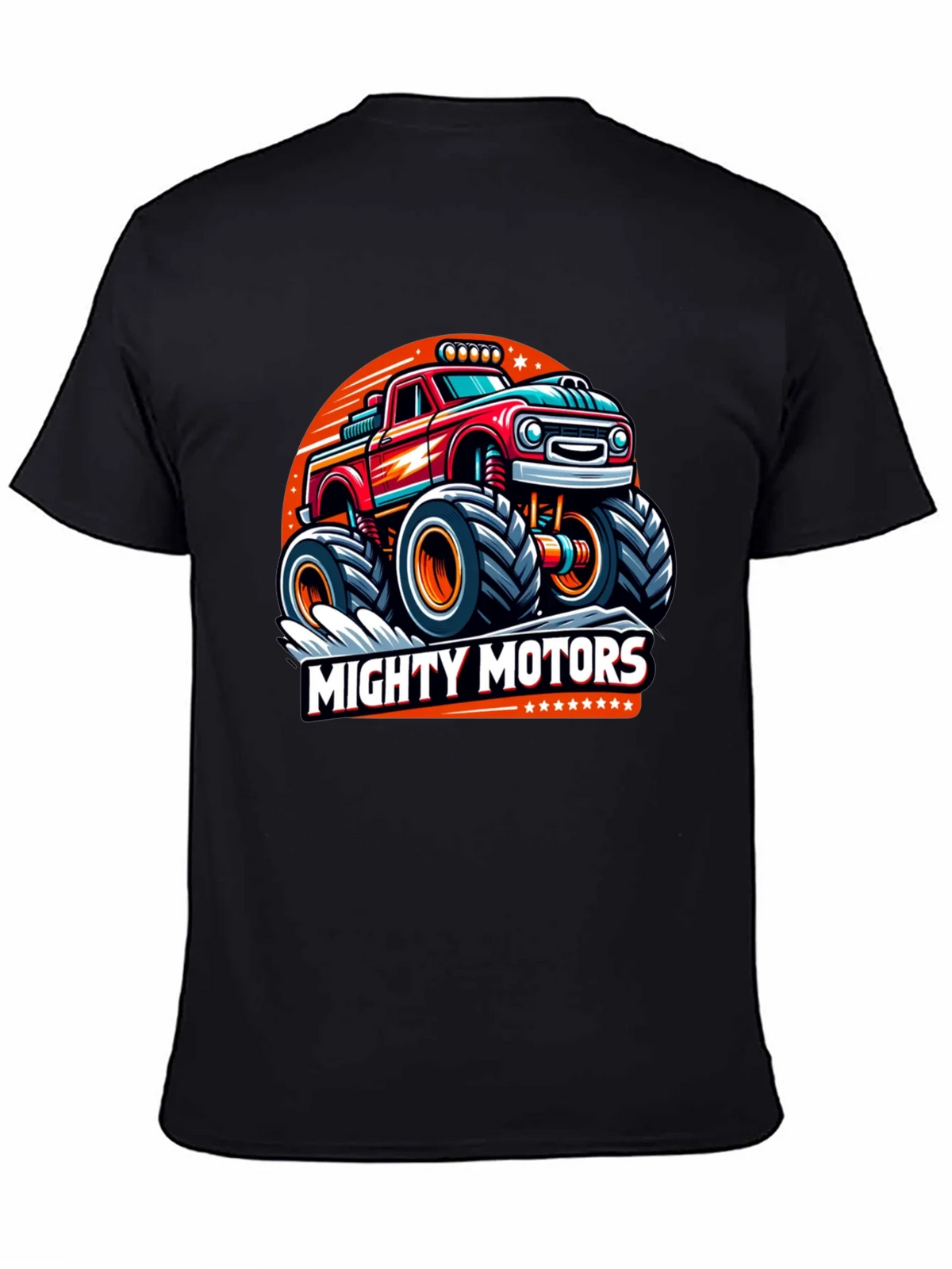 Mighty Motors Monster Truck Graphic Tee