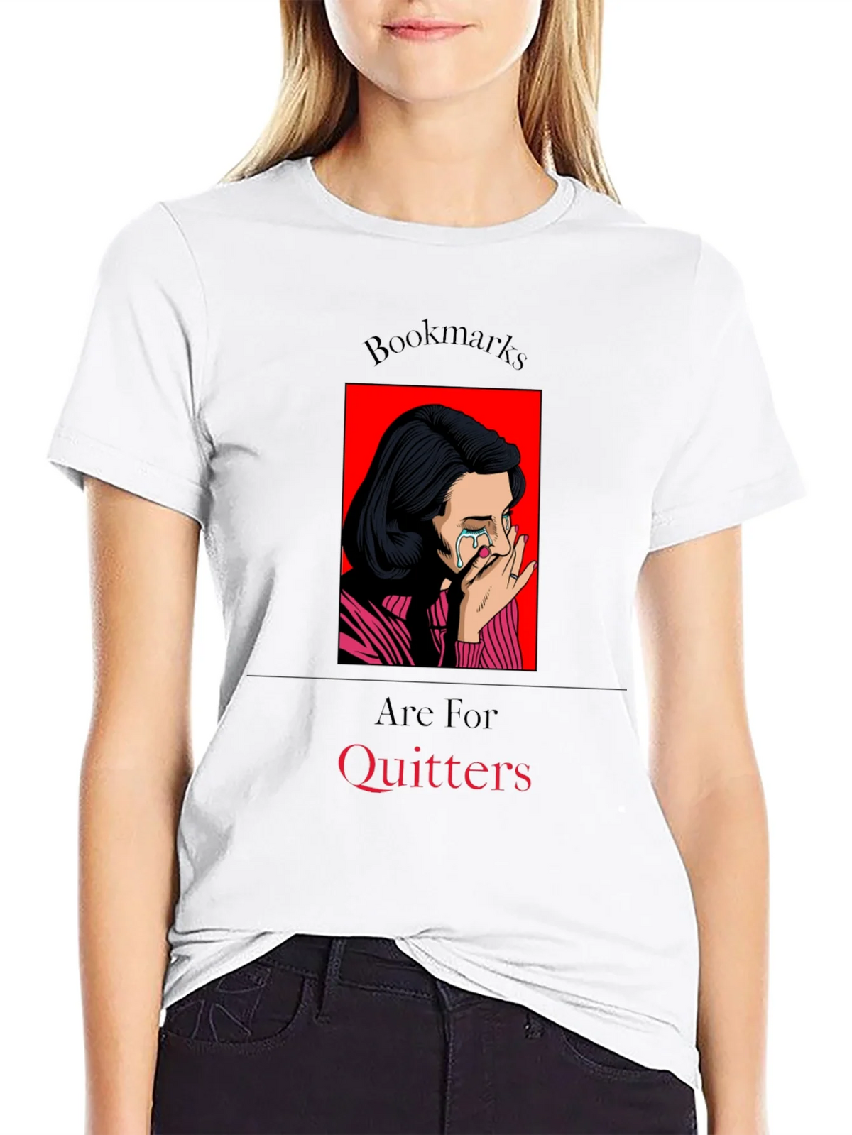 Bookmarks Are For Quitters T-Shirt