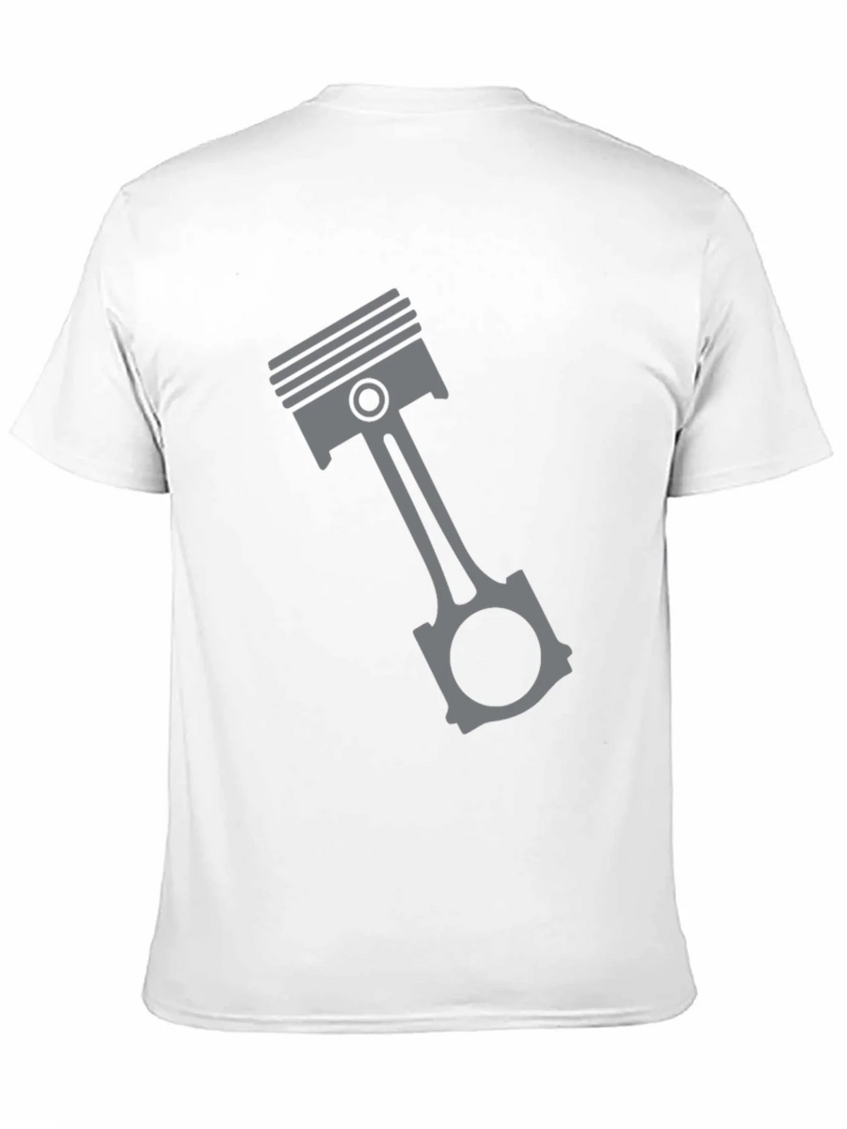 Piston Graphic Tee - Black Engine Enthusiast T-Shirt