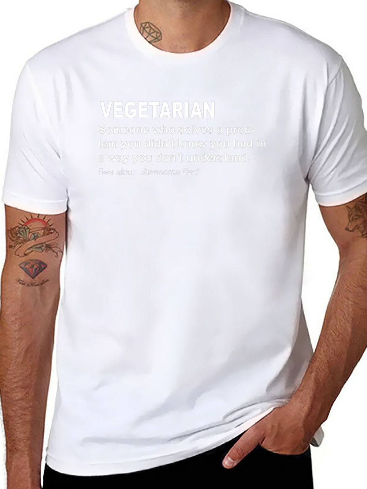 Vegetarian Definition Graphic Tee