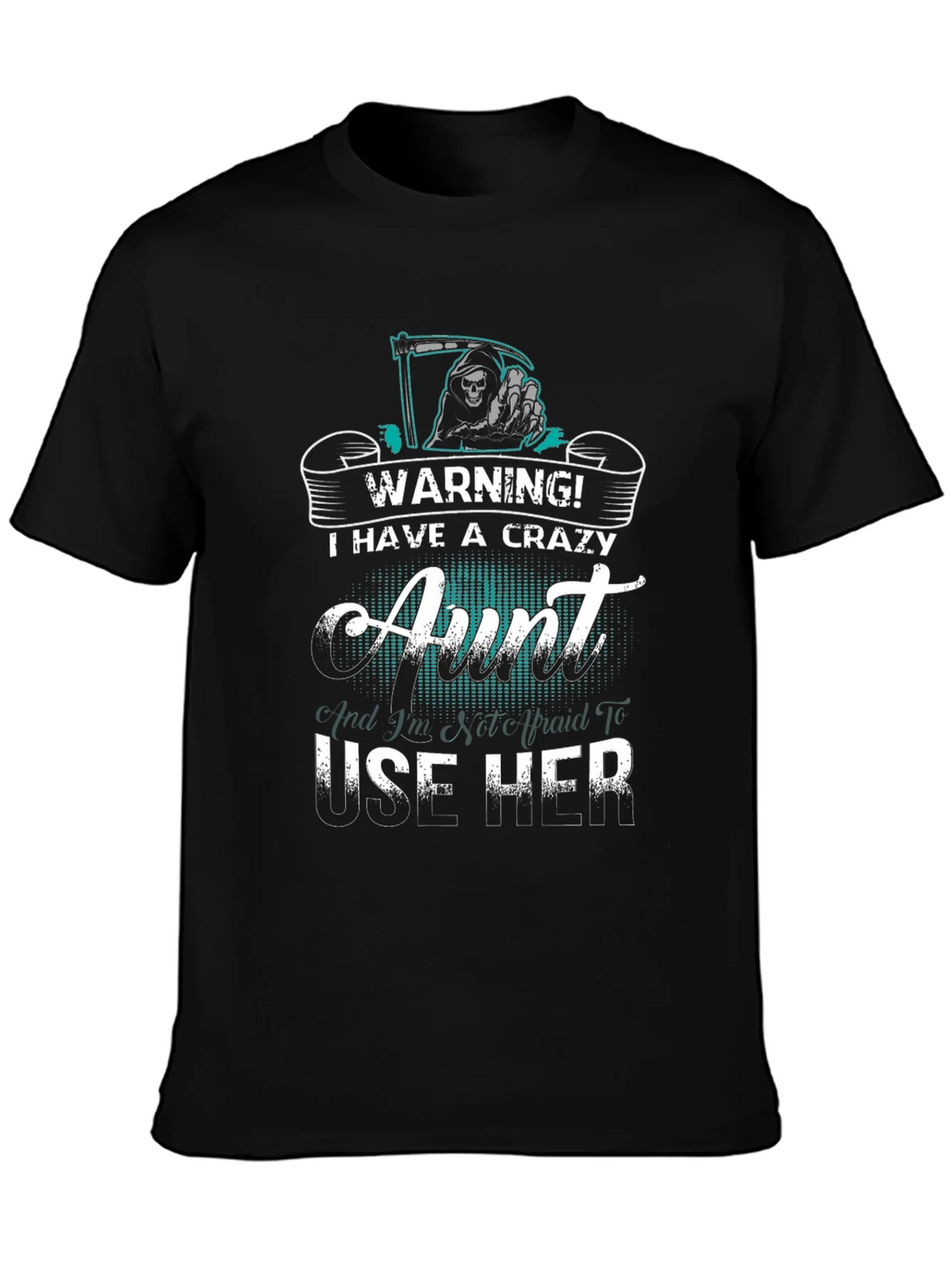 Crazy Aunt Warning Graphic Tee - Unisex